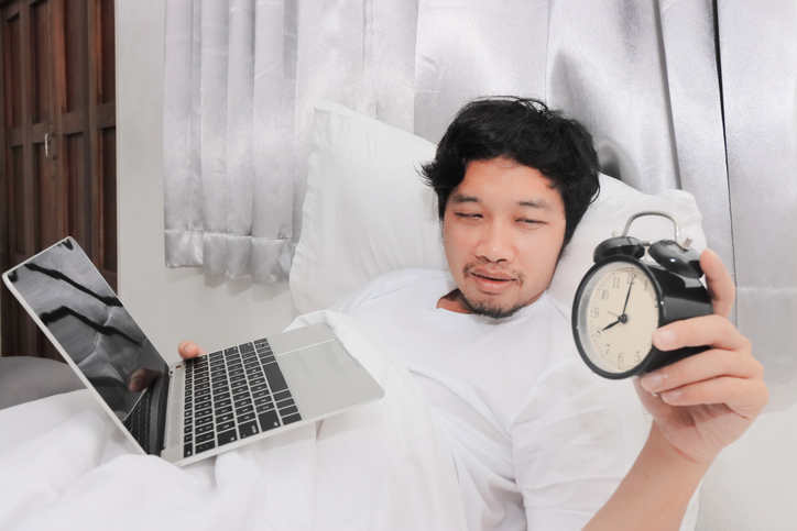 睡眠の質が悪い
