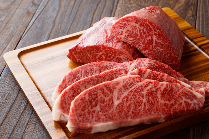 高級ステーキ肉