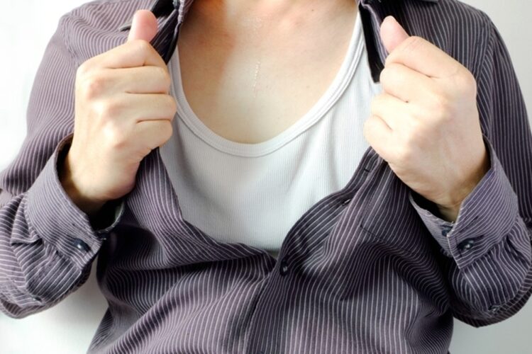 男性の体臭が発生しやすい部位